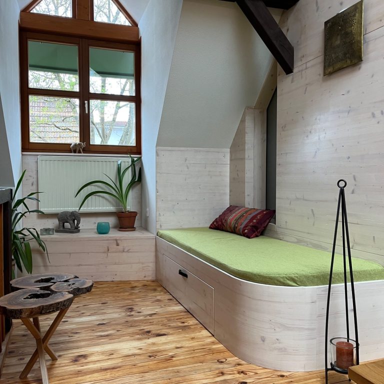 Blick auf die Chaiselongue im 1 OG